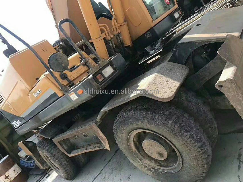 used high quality wheel excavator hyundai 210-7/second hand wheel excavator Hyundai 210-7 on sale