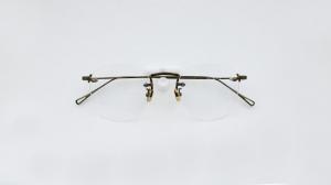 Wholesale Rimless reading glasses metal b-titanium optical frame for women men super light from china suppliers