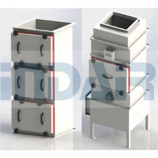 High Tightness BIBO Filter Housing Specific Sound - Absorbing Materials Reduce
