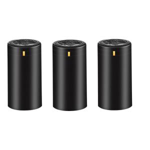 Wholesale Matte Black PVC Heat Shrink Capsules For Wine Bottle Cork Clear Bottle Stopper from china suppliers