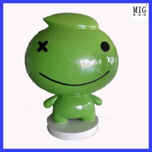 Wholesale customize company brand statues of fiberglass material in hotel company outdoor exhibition decoration from china suppliers