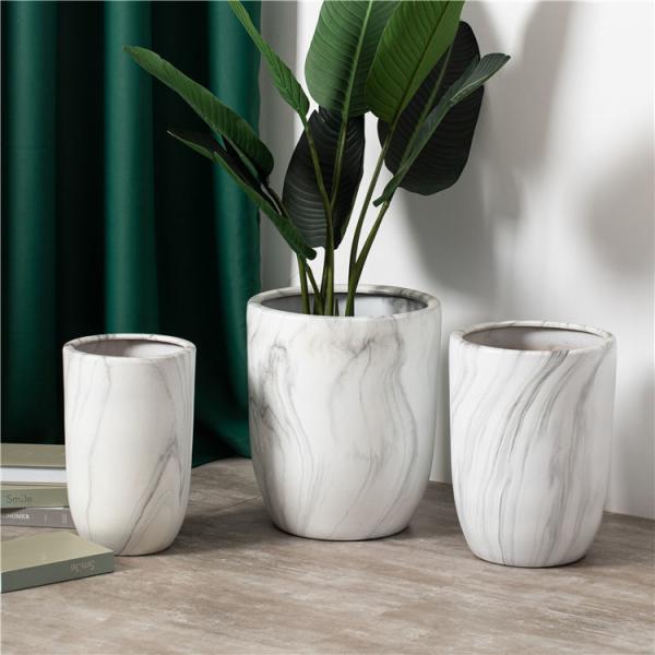 European style home decoration pieces outdoor ceramics cheap flower pots garden