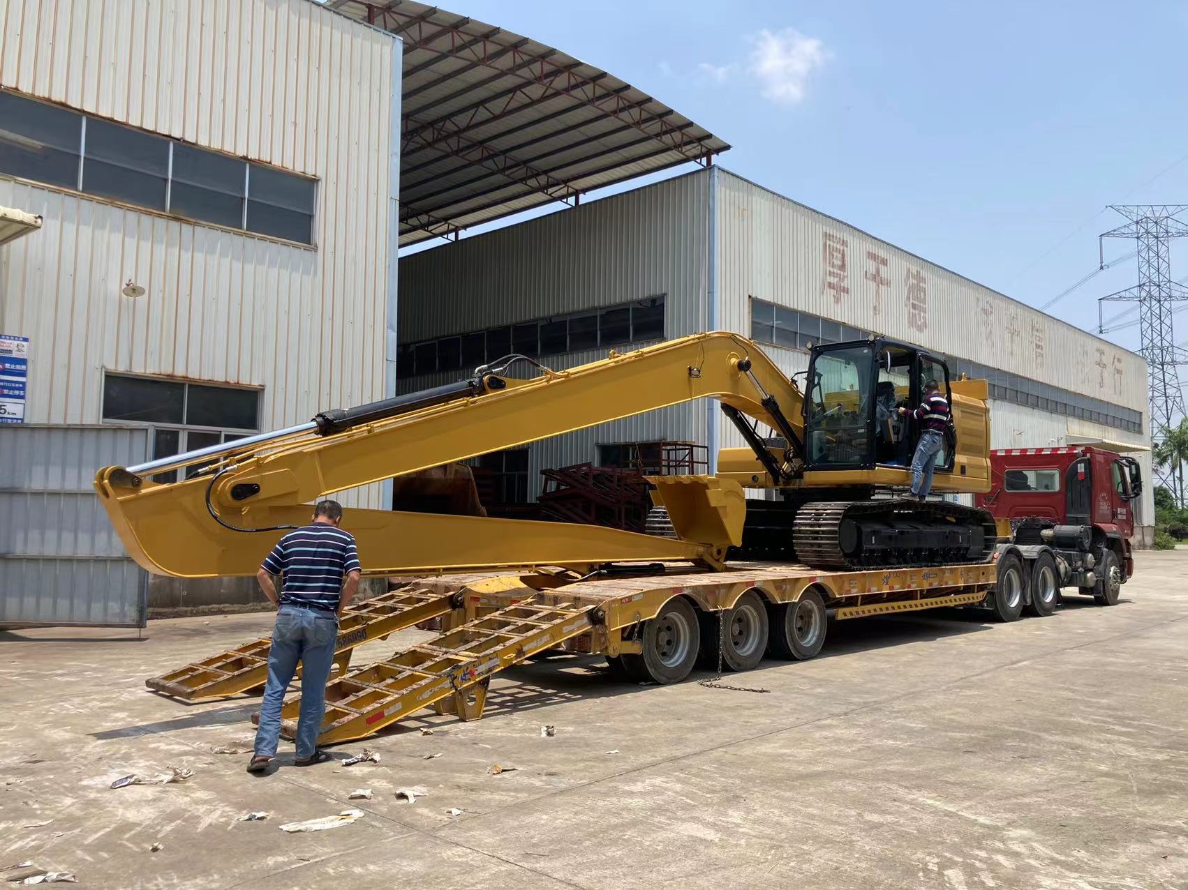 Practical Rustproof Excavator Long Arm , PC220-6 Excavator Boom And Stick