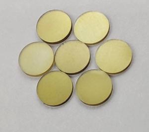 Wholesale Yellow Single Crystal MCD Diamond Plates , Cutting Tool Diamond Round Disc from china suppliers