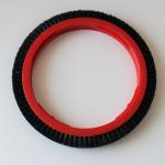 Stenter Machine Parts Monforts Finishing Spares Brush Wheel 167mm Innder Dia