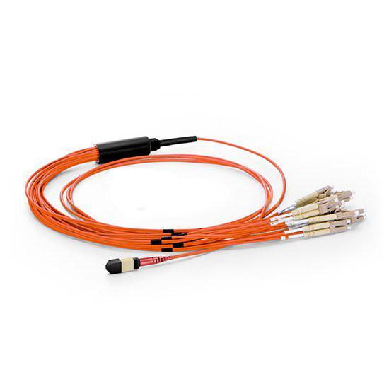 Durable Fiber Optic Accessories Multimode MTP Fiber Cable 3.0mm UPC Polish