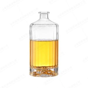 Wholesale Glass Collar Material Fruit Wine Glass Bottle Vodka Bottle Whisky Bottle for Your Bar from china suppliers