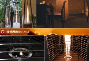 Wholesale CE Approval Glass Tube Gas Heater / Portable Outside Heaters For Home Dust Proof from china suppliers