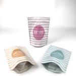 Cosmetic Packaging Bag Stand Up Body Scrub Bag for Bath Salt and Body Scrub