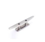 316 Marine Grade Stainless Steel Material Low Flat Boat Dock Cleats Open Base