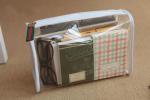 Custom Make Up toiletry promotional fashion elegant cosmetic makeup bag for lady