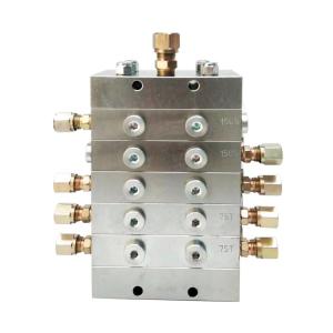 Wholesale JPQ1(2) Chip progressive distribution valve Pressurized grease separator from china suppliers