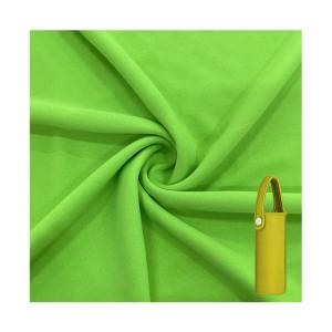 Wholesale 75D Solid Color 100%Polyester Elastane Tricot Single Jersey Fabric Waterproof from china suppliers