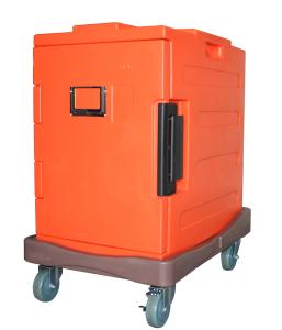 Wholesale Durable Red 90Litre Front Loading Insulated Food Pan Carrier from china suppliers