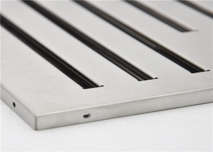 Metal Sheet Commercial Exhaust Hood Filters 395*395*45mm With Handle