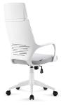 Sturdy Narrow High Back Executive Leather Ergonomic Office Chair Revolving Style