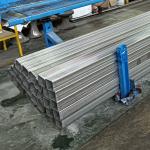 Hairline Stainless Steel Square Tube Pipe Decorative Ss316 SS 201 Hollow Section