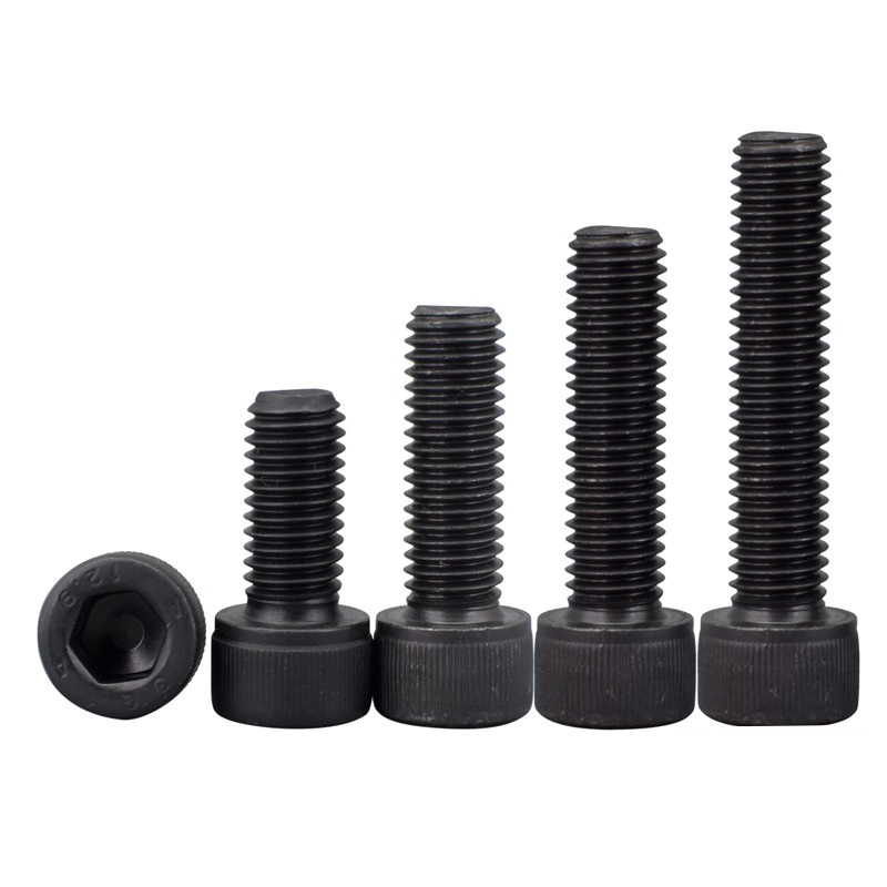 ISO9001 Certified Stainless Steel Bolt Black Oxide DIN 912 12.9 Hex Allen Key Bolt