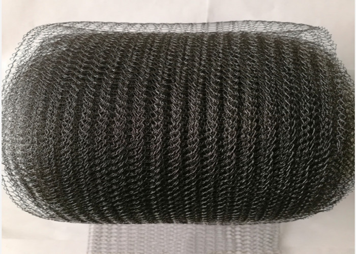 Stainless Steel 304 Knitted Wire Mesh Diameters Of 0.006" 0.008" For Filter