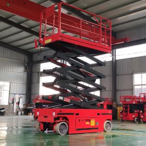 Wholesale 320kg Self Propelled Scissor Lift Platform 10m 12m Electric Scissor Lift from china suppliers