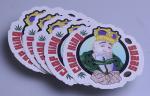 Full color printing custom outdoor UV resistant die cut window sticker decal