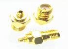 Brass MMCX RF Coaxial Connectors SMA Female To MMCX Male Adapter