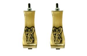 Wholesale Antique copper color funeral accessories coffin fittings metal hinge D040 from china suppliers