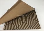 Home Theme Festival Party Decorations For Kids , Brown Kraft Paper Placemats