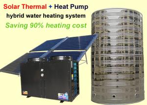 Wholesale Energy Saving Solar Heat Pump Water Heater Corrosion Resistance For Family House from china suppliers