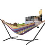 Mail Packing Standing Hammock With Stand 260KGS Weight Capacity for Outdoor