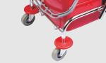 Restaurant Down Press Double Mop Bucket With Wringer