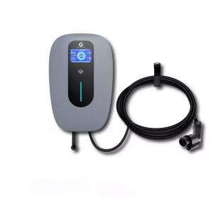 Wholesale IP65 Waterproof Electric Car Charger 7kW With LCD Screen from china suppliers