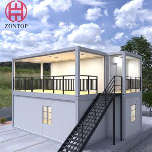 Wholesale Zontop Luxury Ready Smart Prefabricated House Office 20ft Container Prefabricated Homes from china suppliers