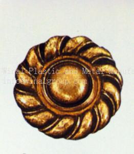 Wholesale Antique brass carve cabinet knob,diameter55*H30,zinc alloy,iron alloy,OEM size and finish. from china suppliers
