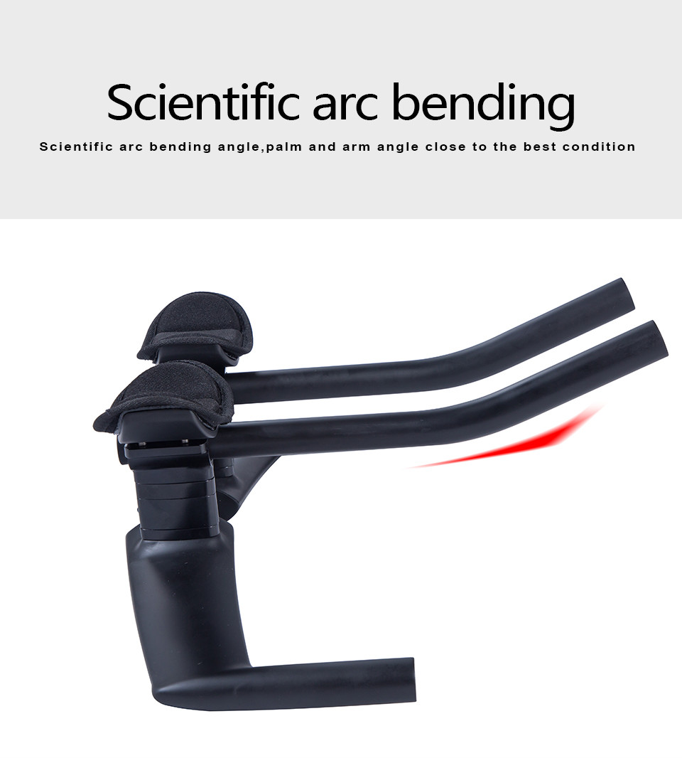 Aero Carbon Fiber Triathlon Bike Handlebar TT Integrated Carbon Handlebar