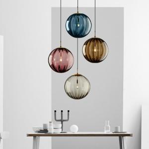 Wholesale Modern Led Pendant Lamp Nordic Hanging Lights Glass Ball Lighting Fixtures(WH-GP-43) from china suppliers