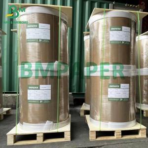 Wholesale White Coating Thermal Paper Jumbo Rolls , Pos Receipt Paper 48gsm - 70gsm from china suppliers