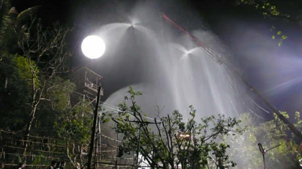 Film Outdoor Balloon Lights 2.5m 3m 3.8m Helium Fill LED 2600~5600k HMI Daylight