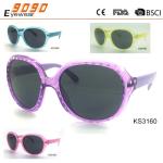 Fashion unisex Sunglasses, Plastic Frame, Polycarbonate Lenses