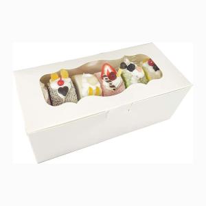 Wholesale Customized White Paperboard Food Container Paper Box With UV Coating And Vanishing from china suppliers