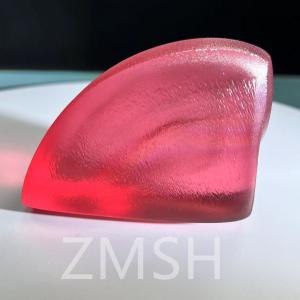 Wholesale Paparacha sapphire raw gemstone lab-made orange pink sapphire gemstone Mohs hardness 9 from china suppliers