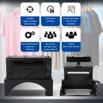 Small Footprint A3 DTF Printer with XP600 Heads and Mini Dryer Best Choice