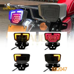 Wholesale Plastic Red Flashing Motorcycle LED Lights Available Tailight Spare Parts from china suppliers