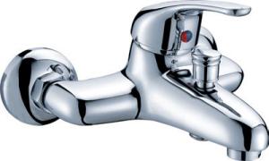 Wholesale Ceramic Bathtub Mixer Tap Single Lever / Chrome Plated Bathroom Faucet from china suppliers