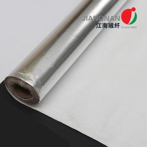 Wholesale Thermal Insulation Silver Aluminum Fiberglass Cloth Flame Retardant from china suppliers