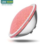 SS316L 18W Waterproof LED Pool Lights RGBW Switch Anti Uv 1560ma