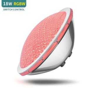 Wholesale SS316L 18W Waterproof LED Pool Lights RGBW Switch Anti Uv 1560ma from china suppliers