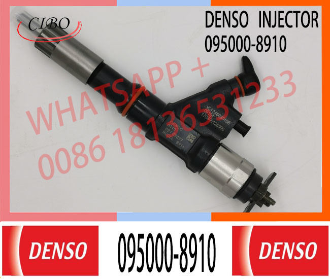 high pressure diesel engine pump injector 095000-8910 for HOWO VG1246080106 common rail same quality as origina