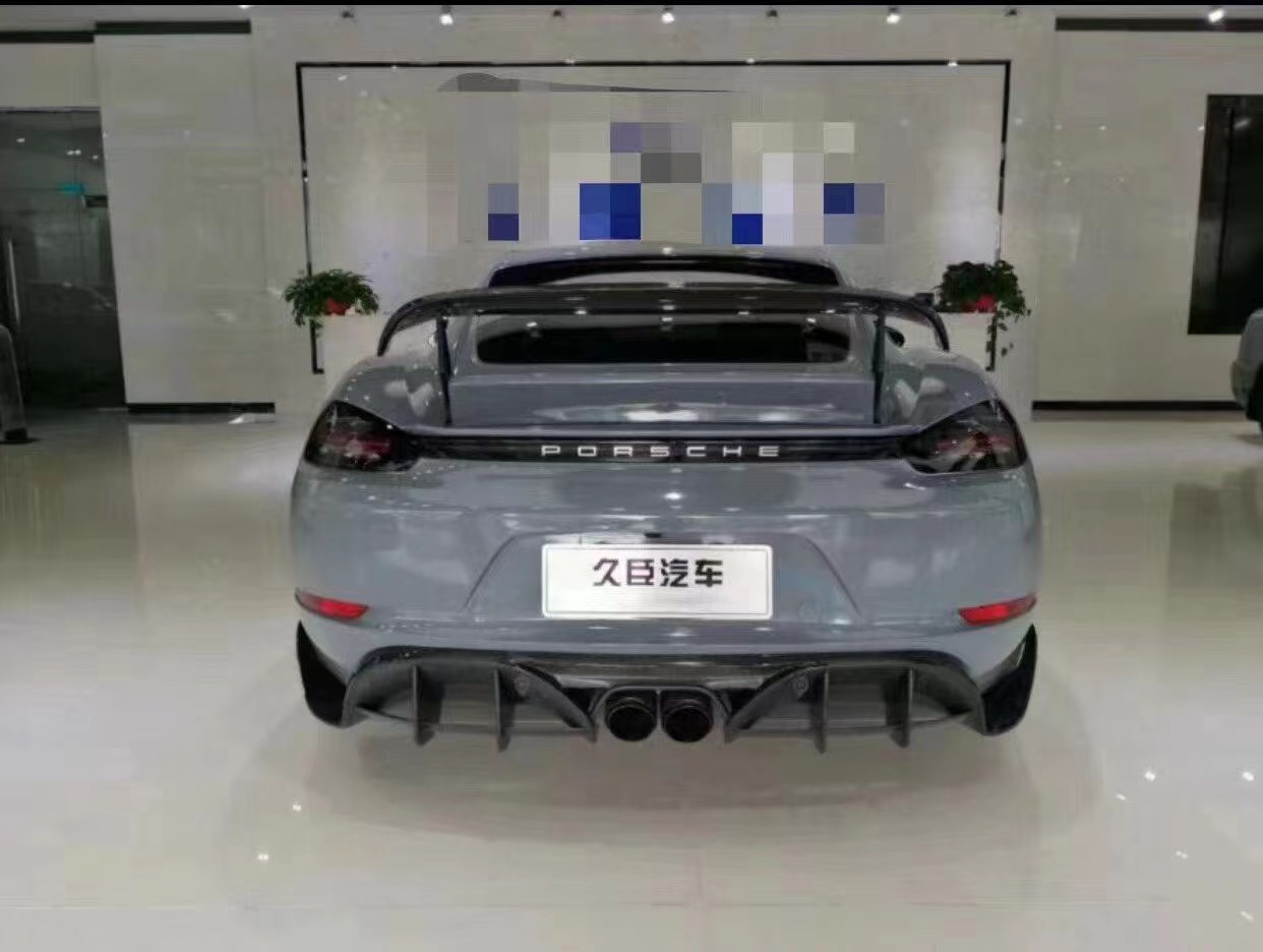 New Product for Porsche 718 Boxster Body Kit 718 Upgraded PD-style Front and Rear Bumper Tuyere Spoilers