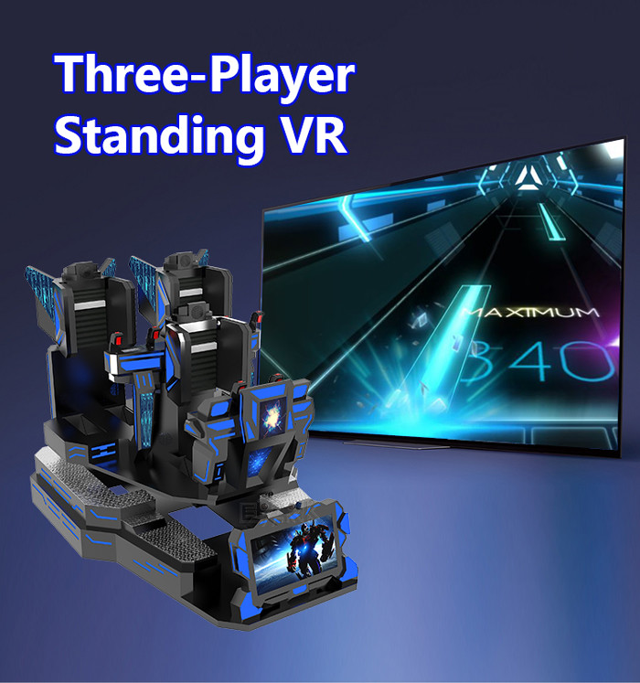 CE Virtual Reality Cinema Three Players Standing Vr Shooting Games
